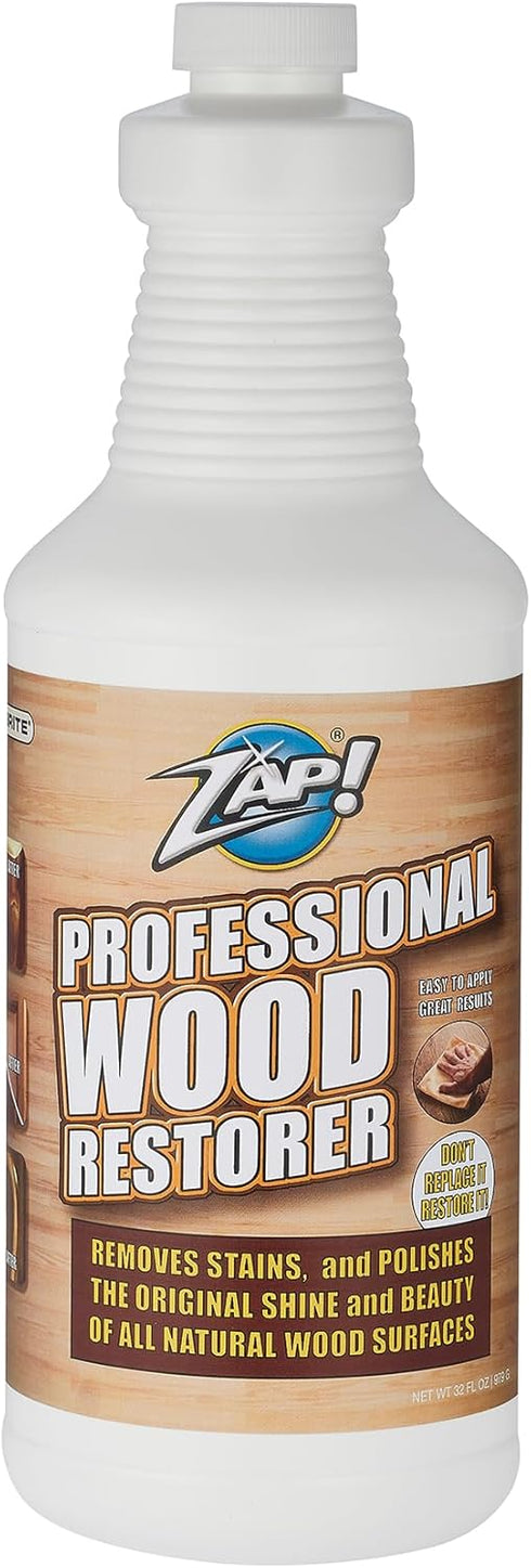 Professional Wood Cleaner & Restorer, 32 oz, Clean, Polish & Restore Wooden Furniture & Floors