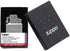 Zippo Lighter Insert - Arc