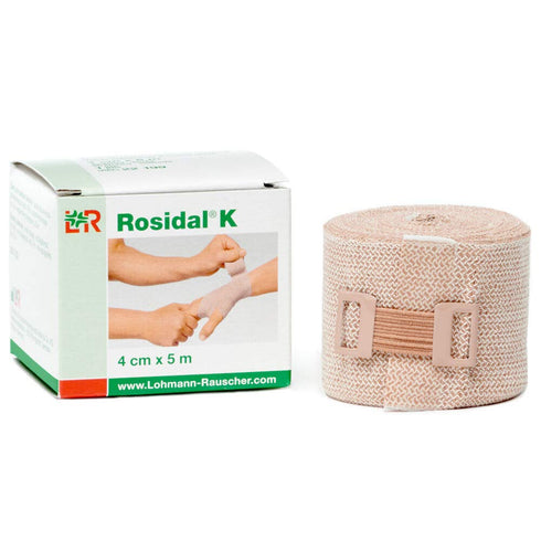 Lohmann & Rauscher Rosidal K Short Stretch Compression Bandage - For Management of Acute & Chronic Lymphedema, 1.57" x