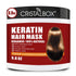 Keratin Hair Mask, 250g Hair Treatment for Dry Damaged Hair, Deep Repair Damage Hair Root, Natural Hydrating Hair Masque