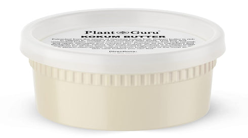 Raw Kokum Butter 8 oz, 100% Pure Natural Cold Pressed for Skin, Body, Hair Moisturizer, DIY Creams