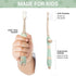 ROARex Vegan Eco Friendly Kids Toothbrush Made from Plants – Sweet Baby Giraffe | 100% Biodegradable Compostable