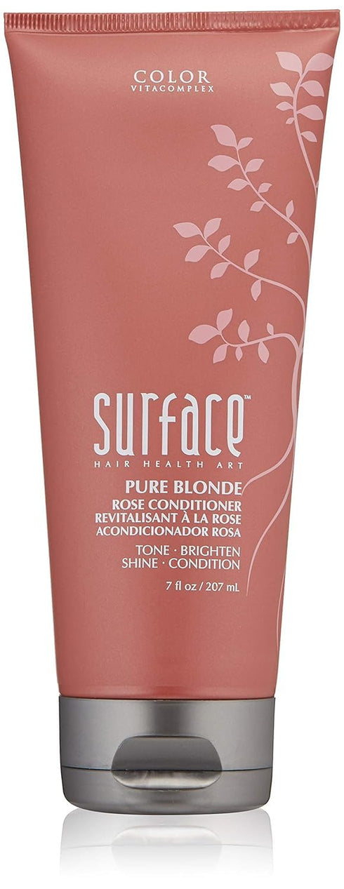 Surface Hair - Pure Blonde Rose Conditioner - Tones, Brightens & Protects Hair - 7 fl oz