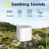 SleeZOO 30 4 32 Portable Sound Machine for Sleep Mini White Noise Machine for Baby Kids Adults with Soothing Sounds