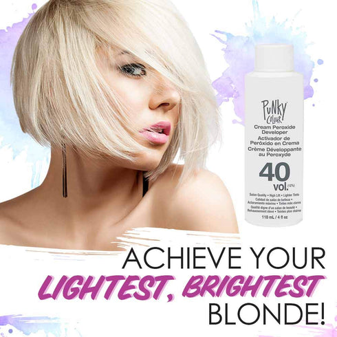 Punky Peroxide Cream Developer 40 Vol. 118ml - Medium Lift