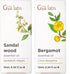 Sandalwood Essential Oils for Diffuser & Bergamot Oil for Hair Set -