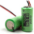 elxjar (2-Pack) 3V 1100mAh CR17335SE-R PLC Lithium Battery, Replacement for SANYO CR17335SE-R