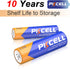 PKCELL AA LR06 Batteries, 1.5V High Performance Disposable, 12 Pack for Keyboards, Clocks, Toys