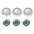 Replacement Shaver Heads with Brush, Fit for Philips HQ64, HQ54, HQ5705, HQ6070, Pack of 3