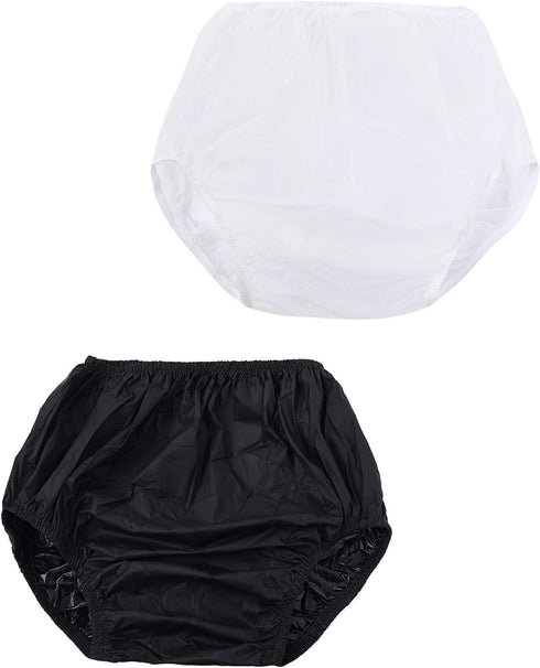 YUSHTPO Adult Incontinences Pants Water Resistant Reusable Diaper Covers Leakproof Underpant Pull On Underwear