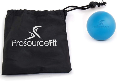 ProsourceFit Lacrosse Massage Ball for Self-Myosfascial Release, Deep Tissue Massage, Muscle Mobility, Post-Workout