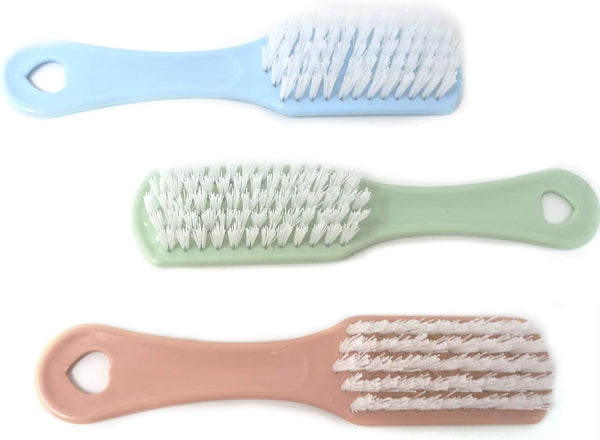 Honbay 3PCS Clothes Shoes Scrubbing Brushes - Laundry Houseware Cleaning Tool for Home and School