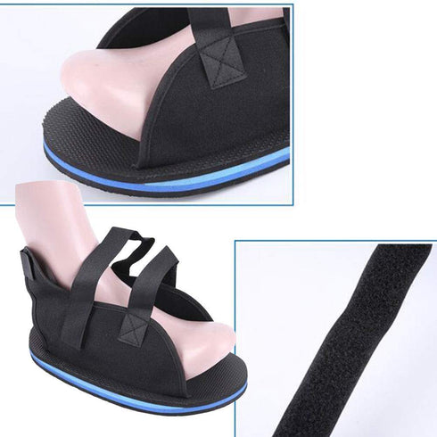 Post Op Shoe for Broken Toe, Lightweight Surgical Walking Shoe with Adjustable Straps for Ankle Injuries, Bunion