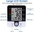 Automatic Wrist Blood Pressure Monitor, Talking Blood Pressure Cuff for Home Use, Adjustable Cuffs, Large LCD Display