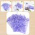 QIANHAILIZZ 5 x 7 Inch 100 Liac Butterfly Organza Jewelry Gift Pouch, Candy Pouch Drawstring Wedding Favor Bags