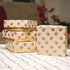 Desi Favors Floral Printed Sweet Boxes for Indian Sweets, Cookies, Mithai, Gift Boxes with Lids, 2.95x5.51 Inch (Pack