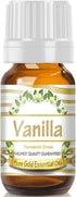 Pure Gold Essential Oils Vanilla Essential Oil for Diffuser & Aromatherapy, 0.33 Fl Oz
