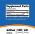 Nutricost Magnesium+ Extra Strength 420mg, 120 Capsules - 60 Servings. Magnesium Oxide and Glycinate - Non-GMO, Gluten Free, Vegan Friendly