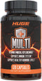 Huge Multi Multivitamin for Men - High-Performance All-in-One Formula for Athletes, 120 Capsules