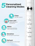 COSLUS Sonic Electric Toothbrush for Adults and Kids: Wireless Rechargeable with Portable Travel Case, 5 Modes, 47000