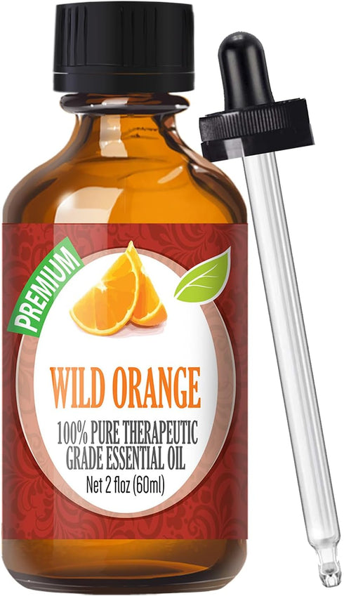 Healing Solutions 60ml Wild Orange Essential Oil - 2 Fluid Ounces