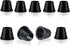10 Pcs Hookah Grommet, Thick Silicone Rubber Grommet for Ceramic, Clay Bowls, Black