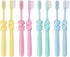 20 pcs Disposable Kids Toothbrushes, Individually Wrapped for Age 2+ Toddler Children, Soft Bristles for Boys Girls