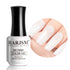 RARJSM Milky White Gel Polish, 15ML French White Nail Art Manicure Varnish, LED UV Translucent Gel Nail Polish Soak Off