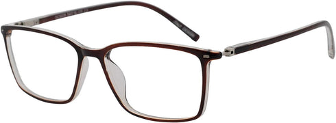 MARE AZZURO Reading Glasses Men Stylish Readers, 0.1 to 6.0 (Brown 2.25)