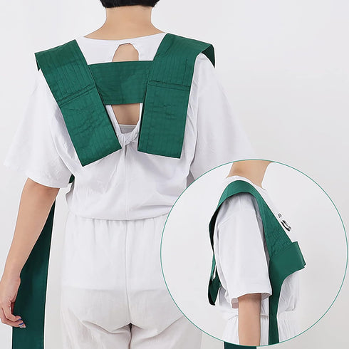 OhMill Bed Restraint Straps Elderly Patient Wheelchair Seatbelt Cotton Shoulder Harness Anti-Fall Chest Vest Constraint