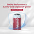 8 Pack ER14250 LS14250 3.6V Lithium Battery, 1/2AA Size 1200mAh, Non-Rechargeable (ER14250-8 Count)