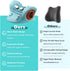seektik 2026 3-in-1 3 3 Upgraded Neck Massager, Portable Cervical Traction Device, Heat Levels & Vibration Modes