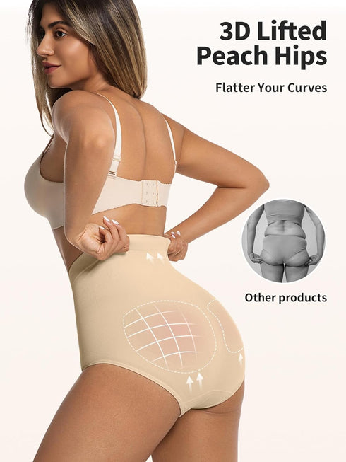 Incontinence Underwear for Women, Comfort Control Shapewear for Women, Postpartum Leakproof High Waisted Washable