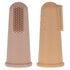 Baby Finger Toothbrush with Case, Food Grade Silicone, BPA Free, 2-Pack (Dusty Lilac + Apricot)
