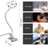 Makeup LED Lights, USB Cosmetic Lamp Eyebrow Lips Beauty Salon Desktop Led Lights with Clip