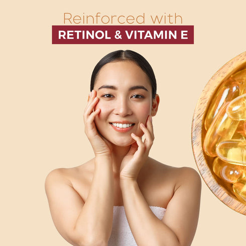 Retinol & Vitamin E Under Eye Patches, Reduces Wrinkles and Fine Lines, Anti-aging Korean Skin Care