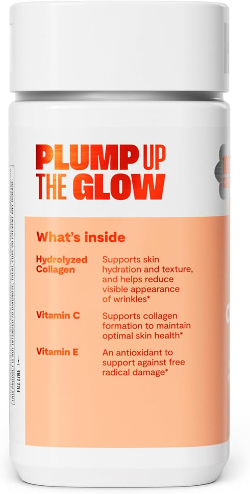 HABIT Collagen Supplement (60 Capsules) - 2000mg Collagen Peptides, Vitamin C & E, Antioxidants, Non-GMO, Gluten Free
