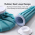 Reusable Ice Pack for Injuries, 9" Hot Water Bag for Hot & Cold Therapy, No-Leak Elastic Bag