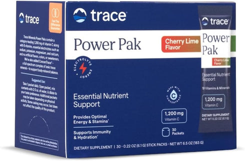 Trace Minerals Research ESPP12 Electrolyte Power, 32 Count (Cherry Limeade)