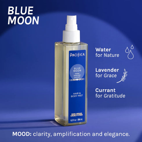 Pacifica Moon Hair and Body Mist - Blue Body Mist Women 6.5 oz