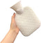 LENmzpomA Hot Water Bag,Hot Water Bottle Wide Opening Comfortable Multipurpose Classic Hot Water