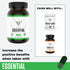 vedge Vegan Omega 3 Daily Multivitamin with Vitamin D, B12, Algal Oil for Vegan EPA & DHA - 30 Day Supply
