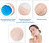 WORLD-BIO Small Round Ice Packs (5 Pack) Reusable Soft Gel Cold Pack with Cloth Sleeve - Fast Pain Relief & Swelling