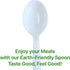 Plastic Utensils Spoon Individual Packaging - Silverware Bulk Pack Disposable Cutlery Party Supply Heavy Duty