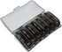 SILENRADAWN 3 Weekly Portable Pill Organizer Box for Travel, Detachable Medicine Case with Daily Compartments and Black