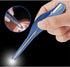 POZILAN Ear Picker Tweezers with LED Light, 8 Pack Ear Wax Removal Tool Cleaner Kit for Kids and Adults, Ear Cleaning