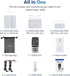 Alcedo TENS Unit + EMS Muscle Stimulator, Electric Rechargeable Pulse Massager, 41 Modes