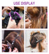 AKOAK 6 PCS Professional Anti-Slip Crocodile Clip, Large Styling Hair Clip for Women