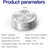 40-Pack LR41 AG3 392 192 SR41 384 736 L736F 1.5V Button Cell Batteries