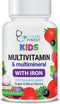 Lifeable Multivitamin & Multimineral with Iron Chewables for Kids, 150 Count, Vegetarian, Gluten Free